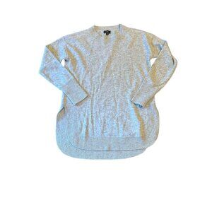J.Crew Italian-Spin Cashmere Sweater XS Light Gray
